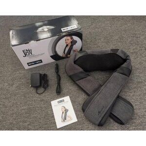 New Neck Massager with Heat, Shiatsu Shoulder Massager, Electric Kneading